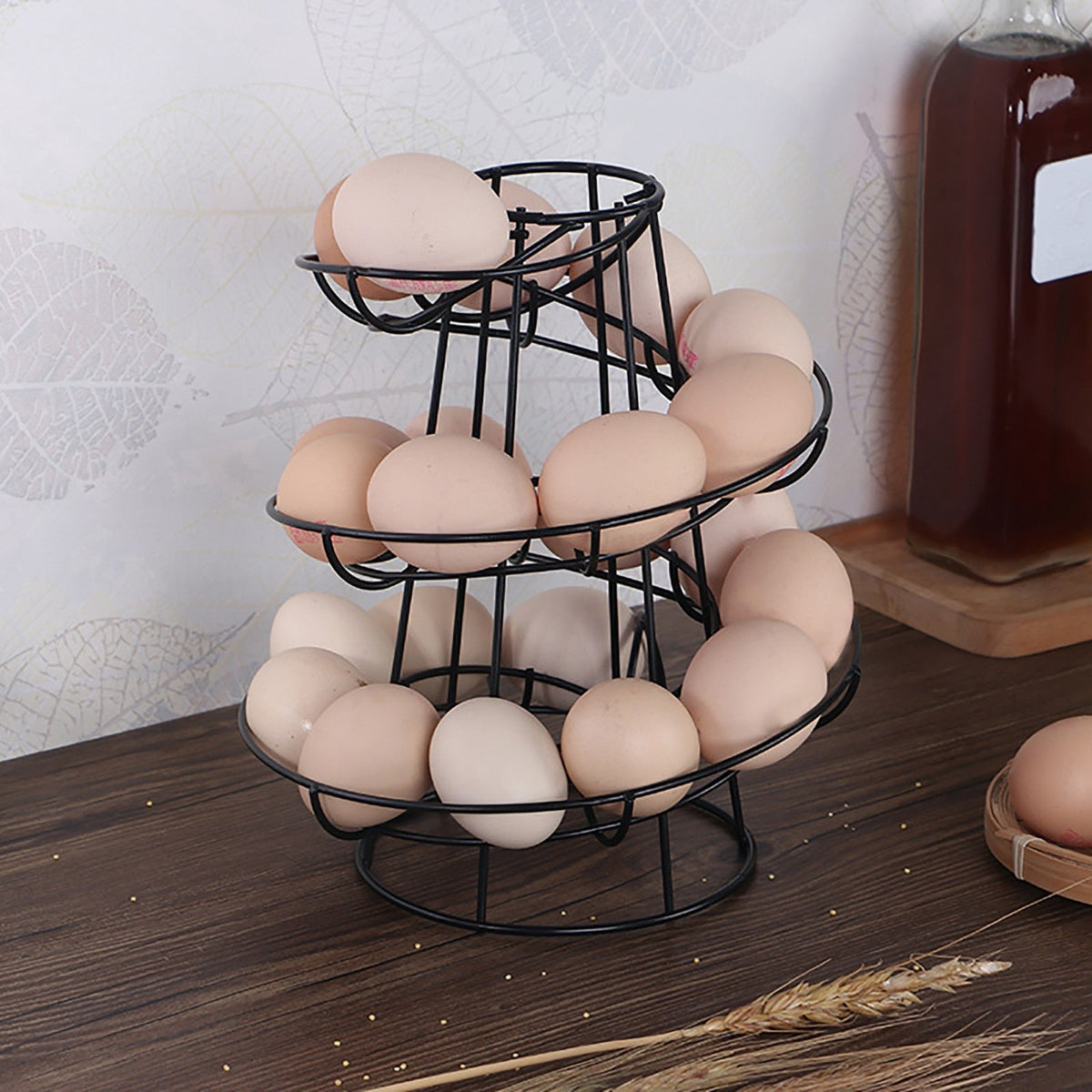 Iron Spiral Egg Holder - 4 different colors – MIP - Minimal Impact Products