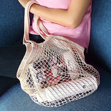 Reusable Cotton Mesh Grocery Bags