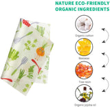 3 Pack Beeswax Wrap Eco Friendly Kitchen Wrap