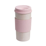 Eco-friendly Wheat Fiber Reusable Coffee Mug - 3 sizes