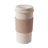 Eco-friendly Wheat Fiber Reusable Coffee Mug - 3 sizes