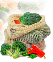 Reusable Organic Cotton Mesh Vegetable Bags