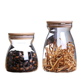 Bamboo Lid Storage Jars