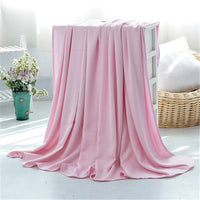 Bamboo Fiber Blanket - Pink