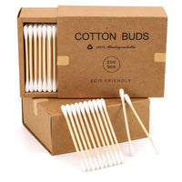 100/200 Pcs Bamboo Cotton Swabs