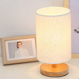 Nordic Wood Table Lamp - USB Powered