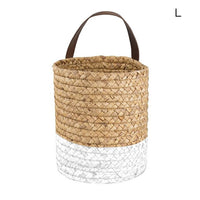 Cattail Woven Hanging Baskets