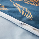 100% Pure Cotton Duvet Cover + Pillowcases - Navy