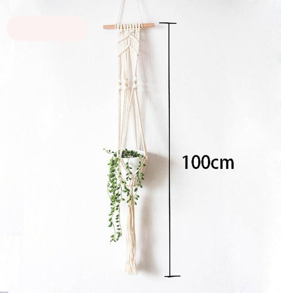 Boho Twist Macrame Plant Hanger