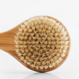 Bamboo Long Handle Body and Back Scrubber