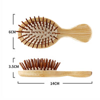 Bamboo hairbrush