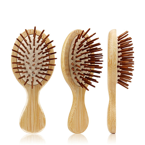 Bamboo hairbrush