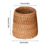 Handmade Rattan Tabletop Baskets