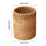 Handmade Rattan Tabletop Baskets