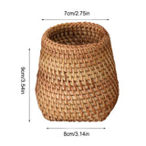 Handmade Rattan Tabletop Baskets