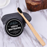 Activated Charcoal Tooth Powder with FREE Bamboo Toothbrush