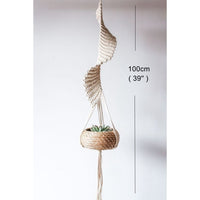 Spiral Macrame Plant Hanger