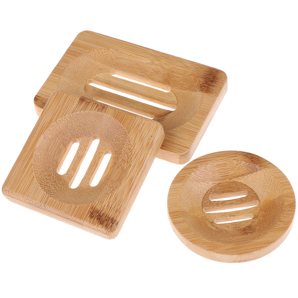 Natural Bamboo Soap Tray 