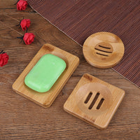 1Pc Natural Bamboo Soap Tray